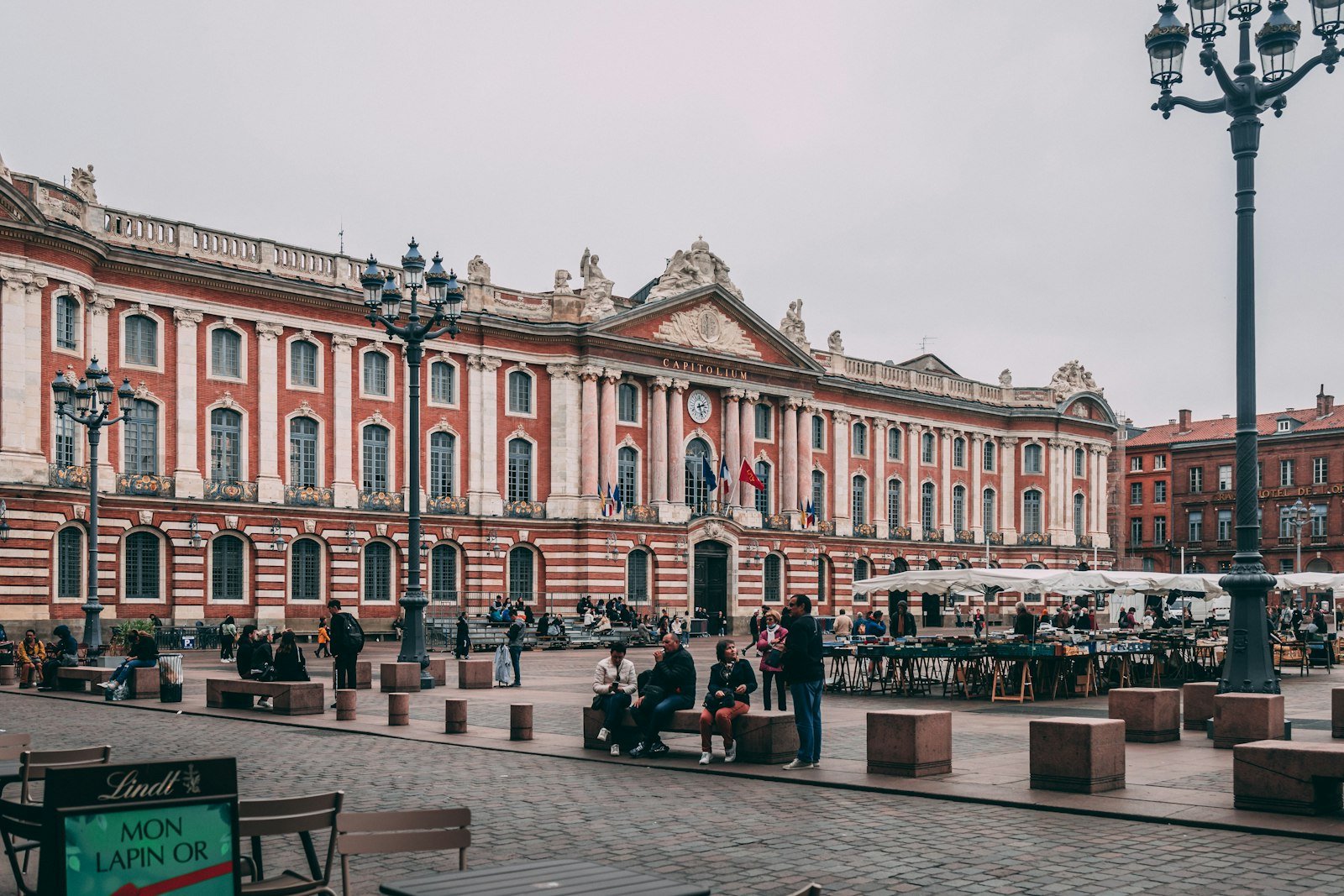 La place du Capitole, à Toulouse